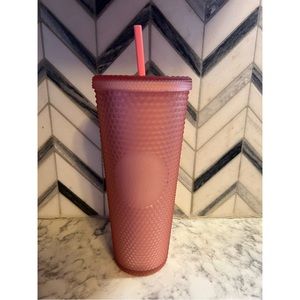 Starbucks Valentine's Soft Touch Pink Studded Venti (24 oz.) Tumbler
